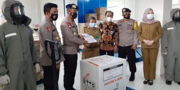 Vaksin Covid-19 Sinovac Tiba di Palangka Raya