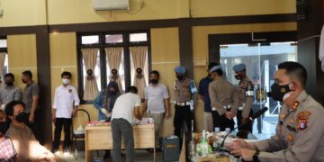 Kapolres Menerima Kunjungan Taruni Akpol Asal Kabupaten Seruyan