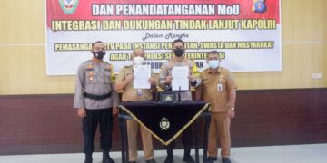 Kapolres Seruyan Pimpin Rakor Integrasi CCTV dengan Pihak Terkait