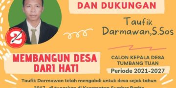 Taufik Darmawan Siap Realisasikan Program Unggulan Jika Terpilih