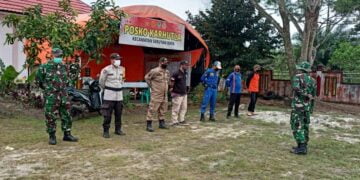 Polsek Danau Sembuluh Patroli Lahan-Lahan Rawan Kebakaran