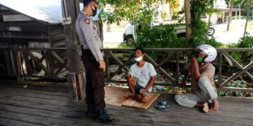 Satpolairud Polres Seruyan Tingkatkan Patroli ke Masyarakat