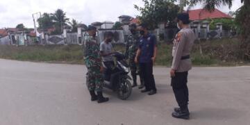 Personel Polsek Seruyan Tengah Lakukan Operasi Yustisi