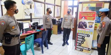 Kapolres Seruyan Sidak dan Cek Ruangan di Setiap Satuan Kerja   