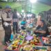Polisi Hadir dan Amankan Giat Pasar Malam