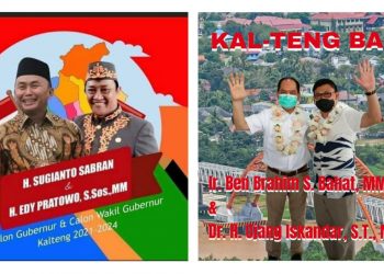 “Perang Bintang” di Pilgub Kalteng 2020