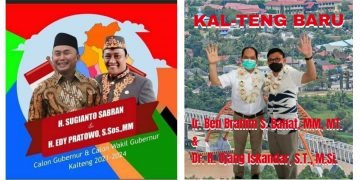“Perang Bintang” di Pilgub Kalteng 2020