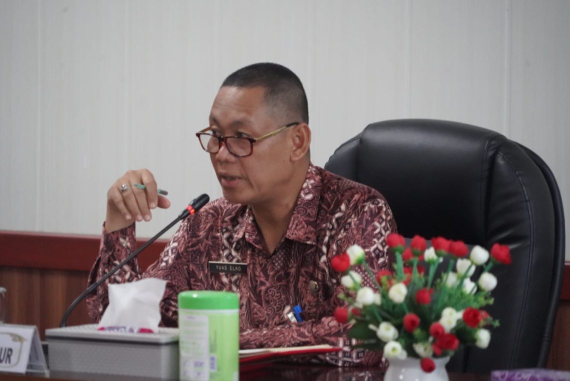 Sahli Gubernur Kalteng Bidang Ekonomi, Keuangan, dan Pembangunan Yuas Elko