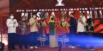 Asisten Adum Lies Fahimah Buka Musda HIPMI Kalteng