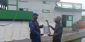 Satpolairud Polres Seruyan Tingkatkan Patroli dan Sosialisasi Karhutla