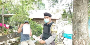 Polsek Seruyan Hulu  Sosialisasi Cegah Karhutla ke Warga