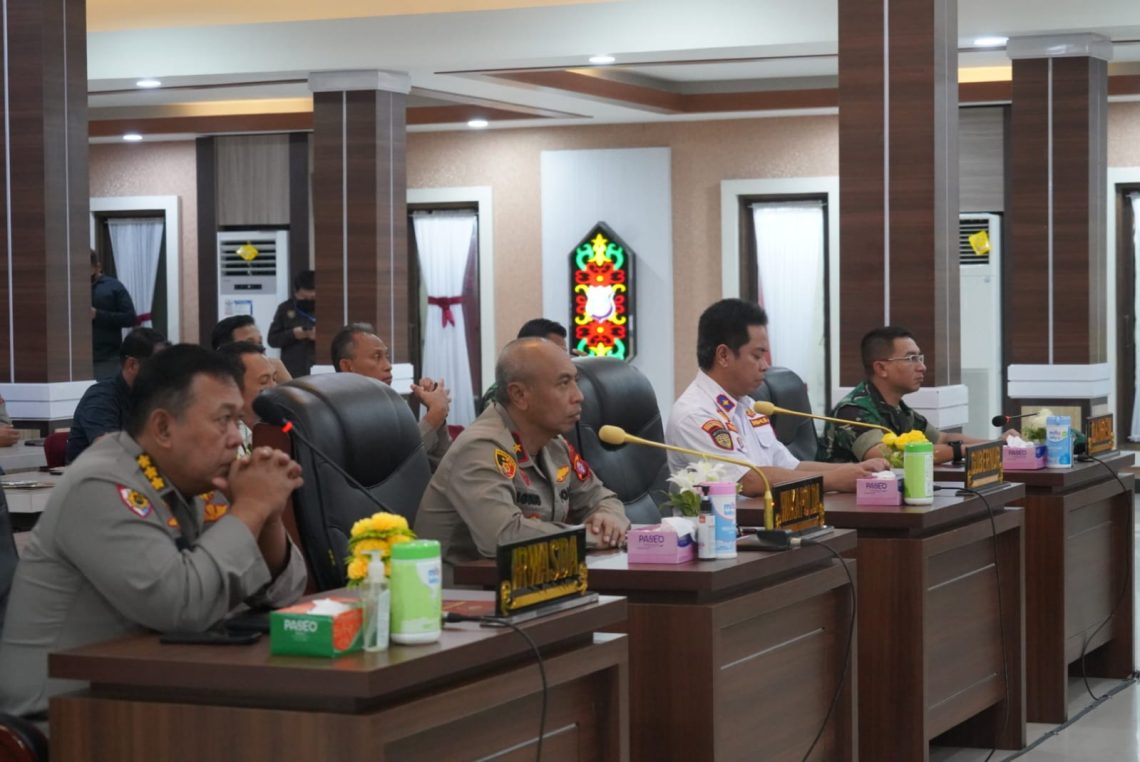 Kepala Dinas Perhubungan Yulindra Dedy saat menghadiri Rapat Koordinasi Lintas Sektoral dengan Mabes Polri bersama Kementerian/Lembaga tentang Kesiapan Pengamanan Idul Fitri 1444H/2023M