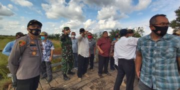 Kapolda Kunjungi Desa Petak Batuah Dadahup Kapuas