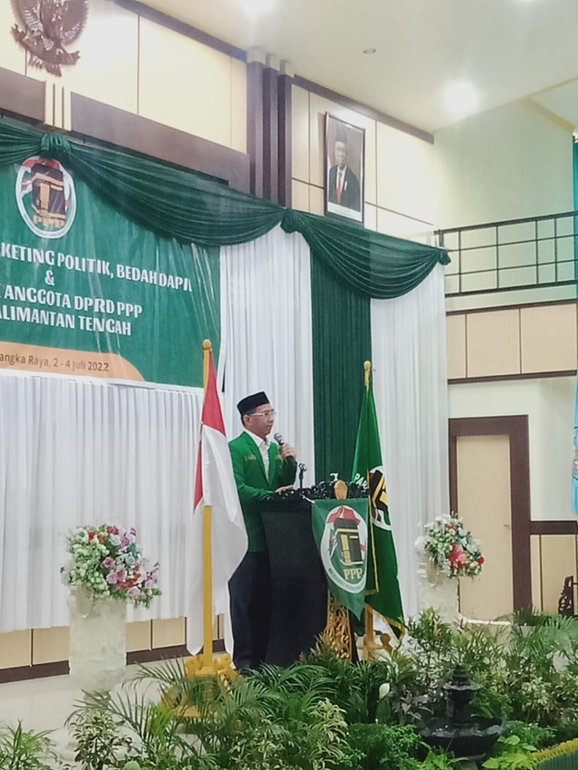 Ketua DPW PPP Provinsi Kalteng, H Awaludin