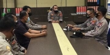 Waka Polres Seruyan Pimpin Rapat Evaluasi Anev P2K Polres Seruyan