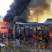 Toko Kelontongan di Jl RTA Milono Km.6,5 Palangka Raya Hangus Terbakar