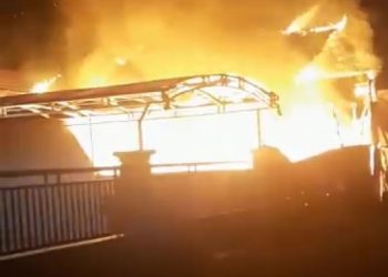 Si Jago Merah Hanguskan Satu Rumah di Palangka Raya