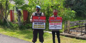 Polsek Seruyan Hilir Terus Road Show Sosialisasasi ZI Menuju WBK dan WBBM