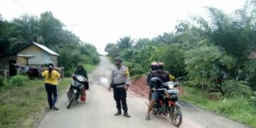 Personel Polsek Seruyan Tengah Rutin Lakukan Operasi Yustisi