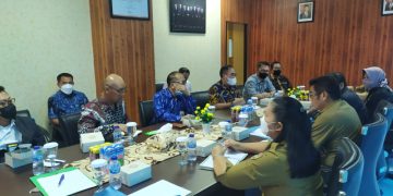 Tim Monev Keterbukaan Informasi Publik Visitasi ke Kantor BPK Perwakilan Kalteng