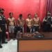 Asik Pesta Sabu, 4 Pemuda Diamankan Ditsamapta Polda Kalteng