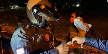 Saat Patroli, Ditsamapta Polda Kalteng Amankan Pemuda Bawa Obat Terlarang