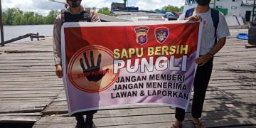 Satpolairud Polres Seruyan Melaksanakan Sosialisasi Saber Pungli