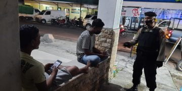 Personil Sat Sabhara Polres Seruyan Gelar Patroli Malam