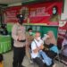 Polsek Danau Sembuluh Amankan Vaksinasi di Puskesmas Terawan