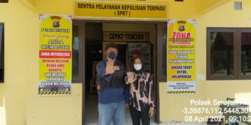 Polsek Seruyan Hilir Lakukan Sosialisasi Cegah Pungli ke Masyarakat