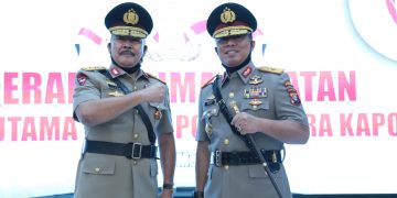 Kapolri Lantik Kapolda Kalteng