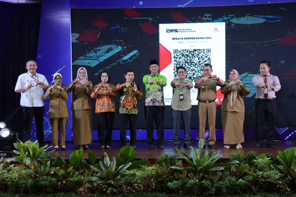 Pembukaan Main Event Festival Ekonomi Keuangan Digital Indonesia di Kalteng Tahun 2023 sekaligus Launching Sinergi Perluasan Akseptasi Digital