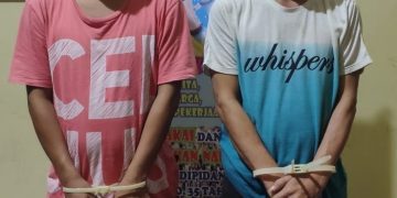 Duo Pengedar Sabu Ini Disergap di Jalan Baun Bango Katingan