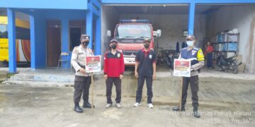 Polsek Hanau Road Show Sosialisasasi ZI Menuju WBK dan WBBM