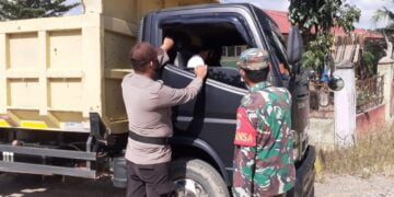 Personel Polsek Seruyan Tengah Rutin Gelar Operasi Yustisi