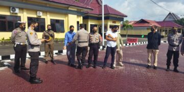 Kapolres Seruyan Ajak PJU Berjemur Untuk Tingkatkan Imun Tubuh