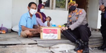 Kapolres Seruyan Anjangsana ke Penderita Gangguan Jaringan Otak