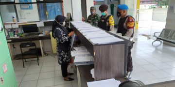 Cegah Covid di Hanau, Polsek Sigap Cek RSUD Hanau