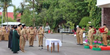 Gubernur H. Sugianto Lantik 123 Orang Pejabat Administrator dan Pengawas