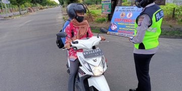 Sat Lantas Polres Seruyan Sosialisasi Tentang Saber Pungli ke Masyarakat