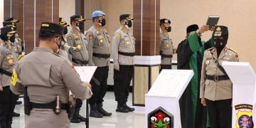 Ketua Polwan Sedunia Resmi Jabat Wakapolda Kalteng