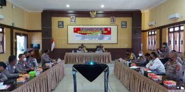 Polres Seruyan Gelar Lat Pra Ops Keselamatan Telabang 2021