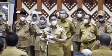 Wagub Edy Pratowo Pimpin Apel Besar dan Halalbihalal Pemprov Kalteng