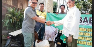 PT SAB Salurkan Hewan Qurban Untuk Beberapa Desa Binaan