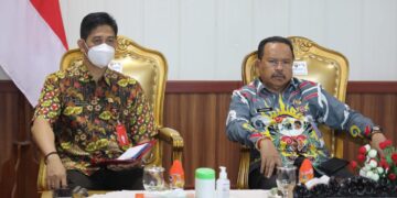 Sekda Kalteng Nuryakin Hadiri Rakor Bantuan Sapi dari Presiden Secara Virtual