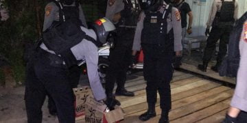 Ditsamapta Polda Kalteng Amankan 5 Pemilik Warung Remang-remang