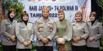 Kapolres Seruyan Hadiri Syukuran Hari Jadi Polwan ke-74