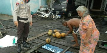 Satpolairud Polres Seruyan Jamin Harkamtibmas Sekitar DAS Seruyan