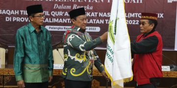 Wagub Kalteng Berangkatkan 48 Kafilah Peserta MTQ Tingkat Nasional ke Kalimantan Selatan