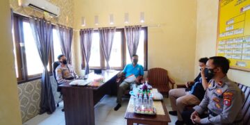 Kapolres Seruyan Koordinasi Bersama Chief Security PT. SLM